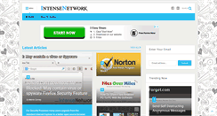 Desktop Screenshot of intensenetwork.com